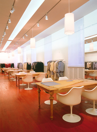 Moschino Showroom Milan retail interior design sean dix