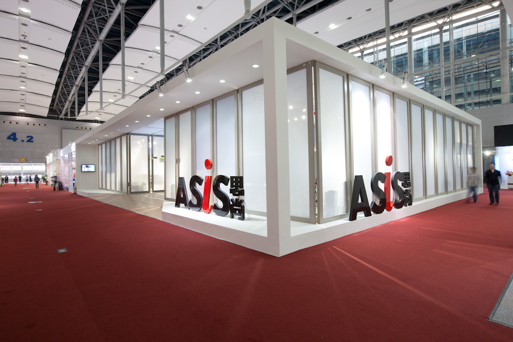 ASIS exhibition stand SEAN DIX DESIGN