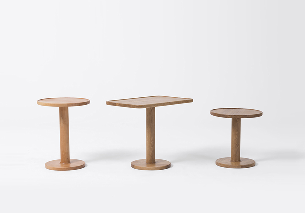 bobbin side tables designed by sean dix