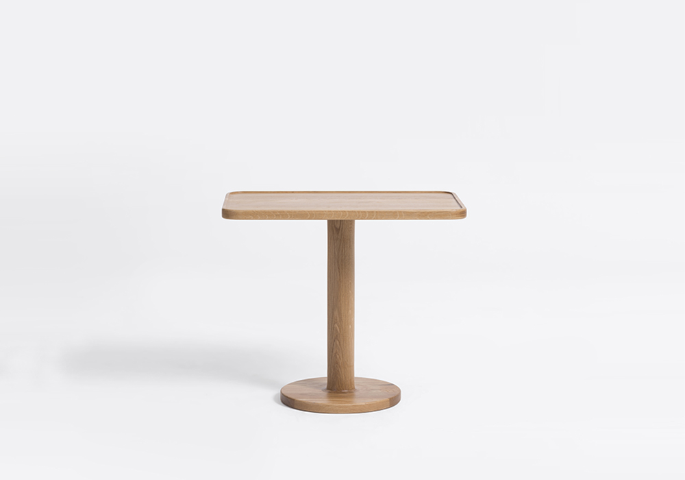 bobbin square side table designed by sean dix