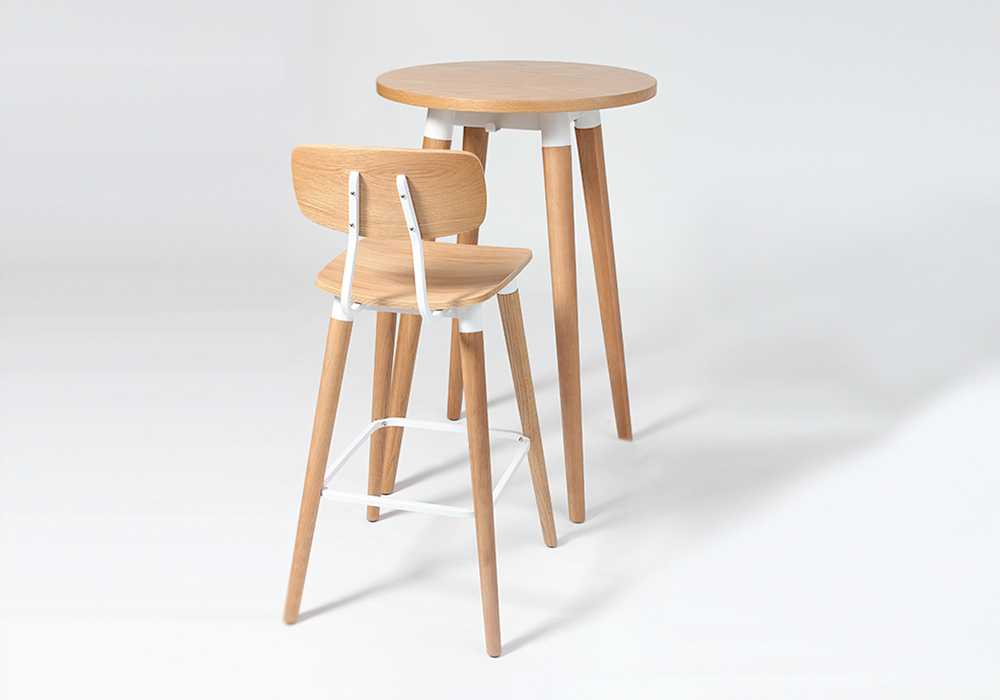 Copine Bar Table and Stool_Designed by Sean Dix