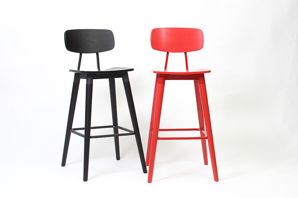 Copine Painted Bar Stools Desinged by Sean Dix