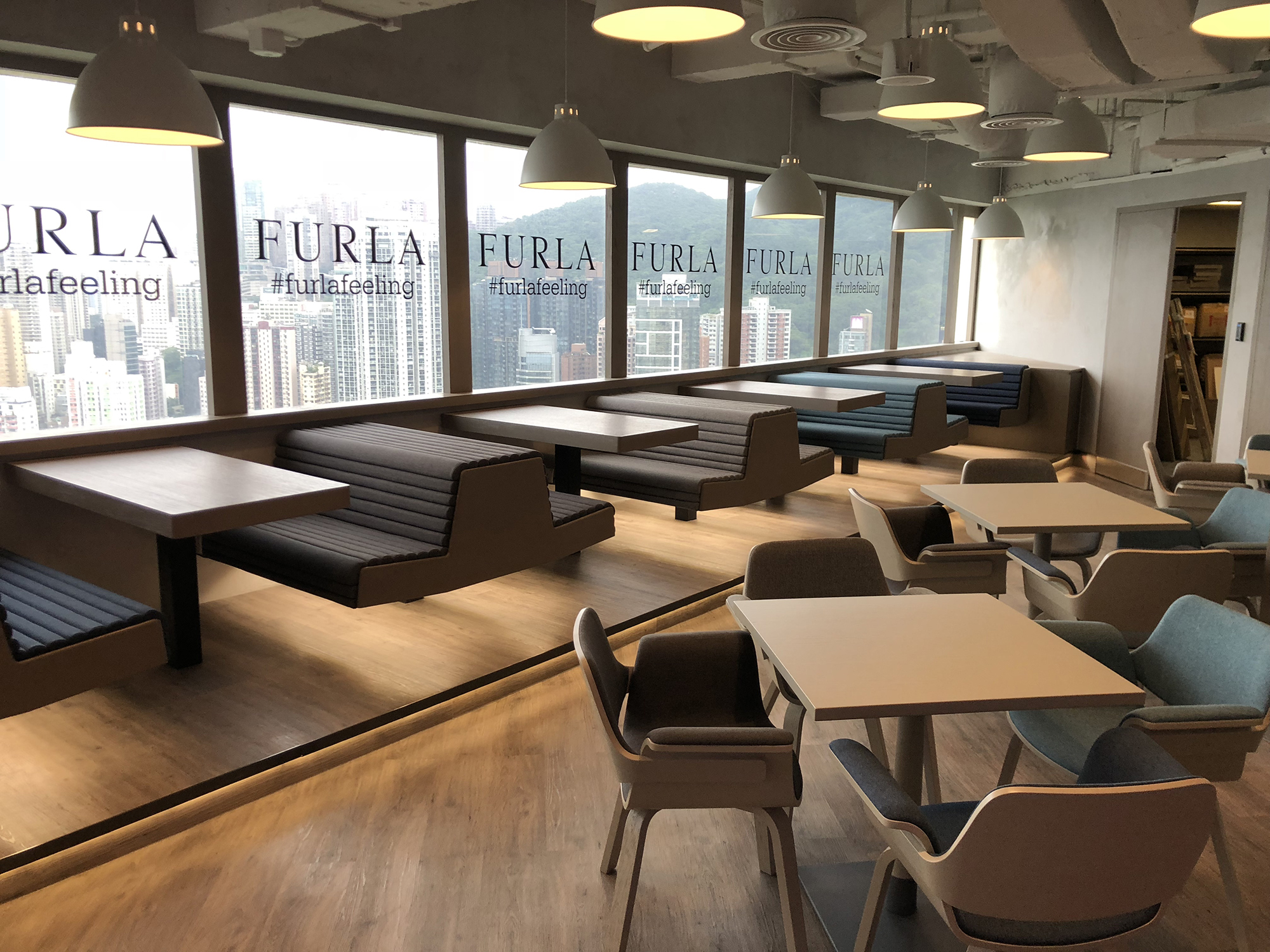 Furla Showroom and Cafe Asia_Pacific HQ in HK_Sean Dix Design