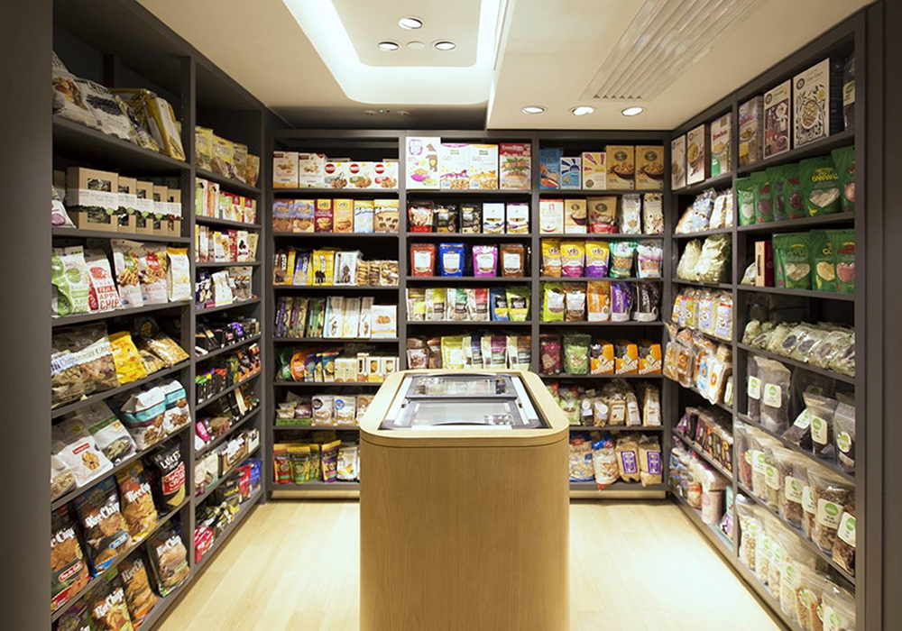 JustGreen – Organic Convenience Store_Interior Design by Sean Dix